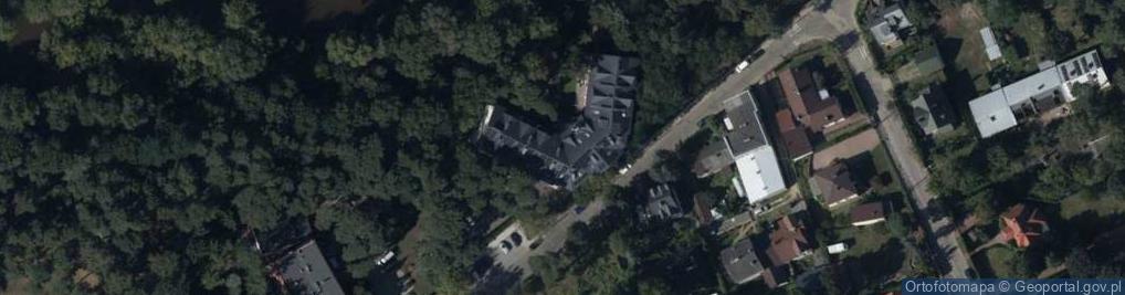 Zdjęcie satelitarne Żurawia ul.