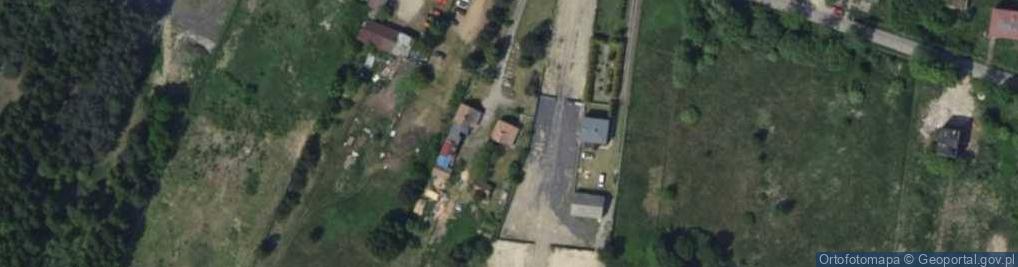 Zdjęcie satelitarne Zubrza ul.