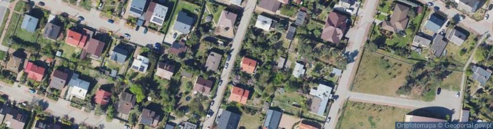 Zdjęcie satelitarne Żuławska ul.