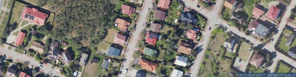 Zdjęcie satelitarne Żuławska ul.