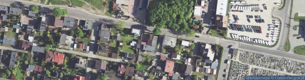 Zdjęcie satelitarne Zuzanny ul.