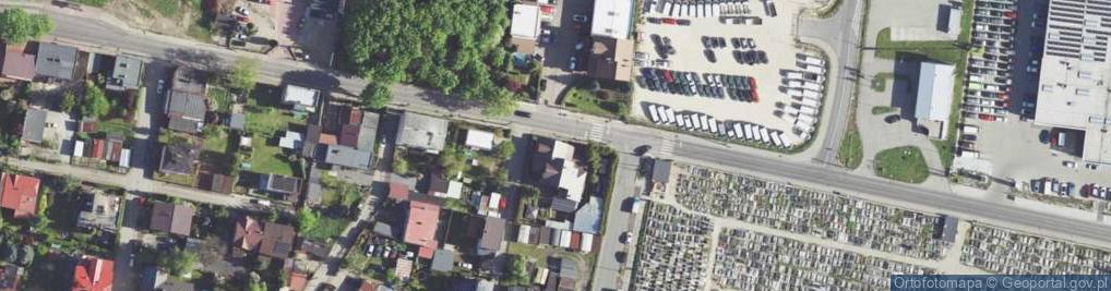 Zdjęcie satelitarne Zuzanny ul.