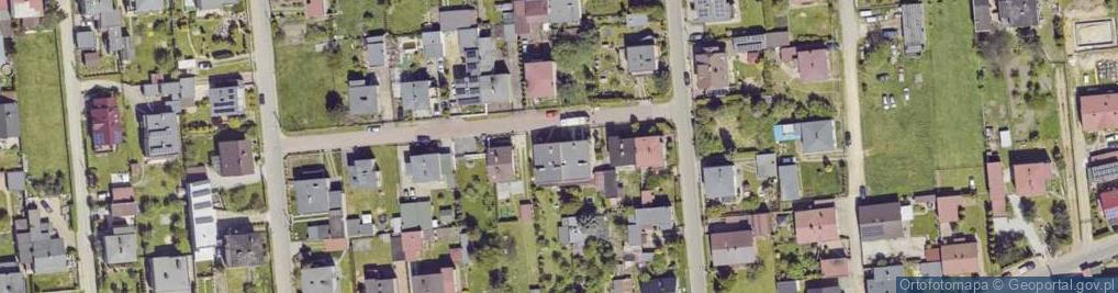 Zdjęcie satelitarne Zuchów ul.
