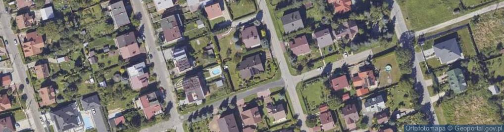 Zdjęcie satelitarne Zuchów ul.