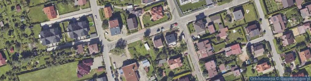 Zdjęcie satelitarne Zuchów ul.