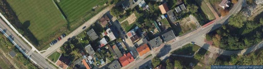 Zdjęcie satelitarne Żuławska ul.