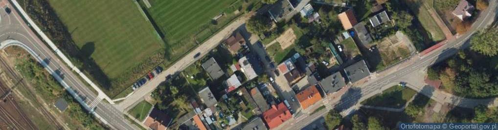 Zdjęcie satelitarne Żuławska ul.