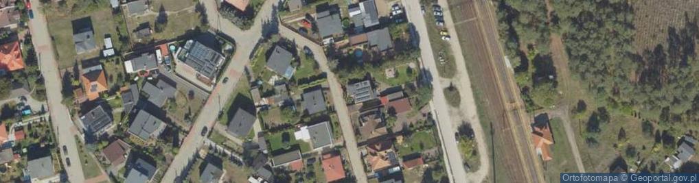 Zdjęcie satelitarne Żubrowa ul.