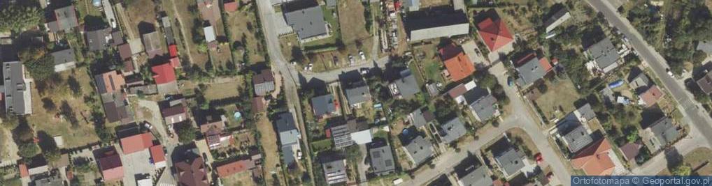 Zdjęcie satelitarne Zuchów ul.