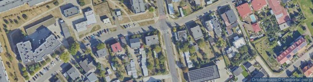 Zdjęcie satelitarne Żurawia ul.