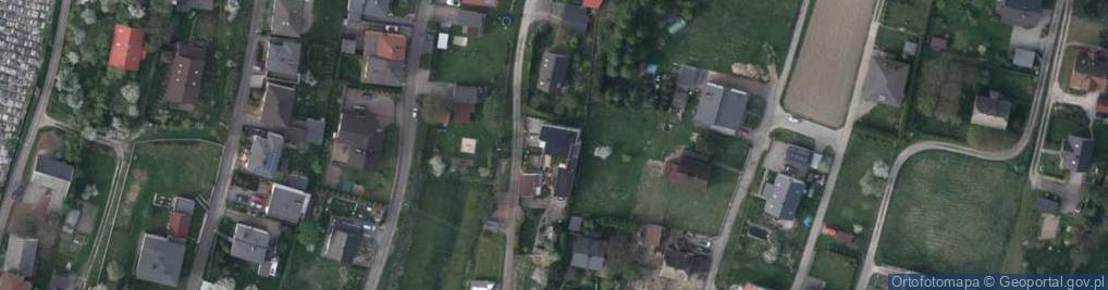 Zdjęcie satelitarne Zuchów ul.