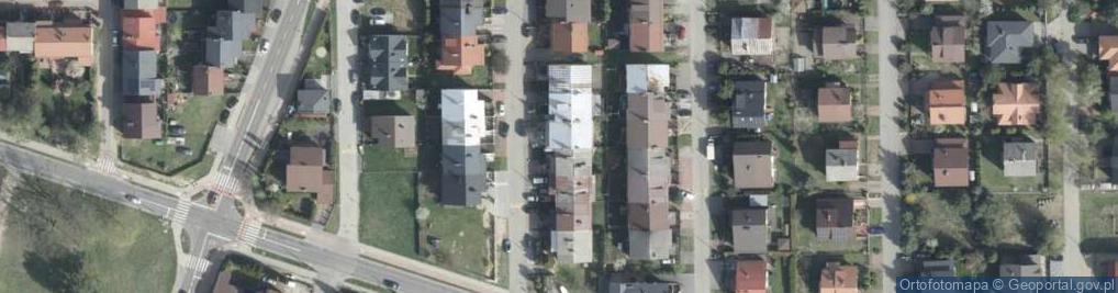 Zdjęcie satelitarne Zuchów ul.