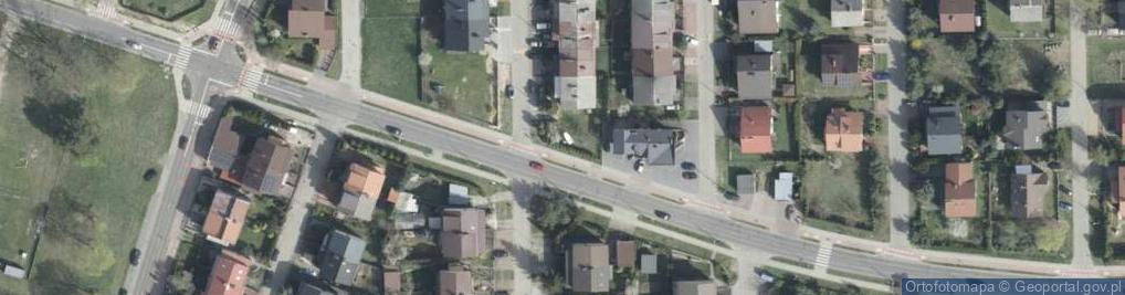 Zdjęcie satelitarne Zuchów ul.