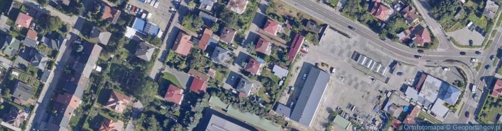 Zdjęcie satelitarne Żurawia ul.