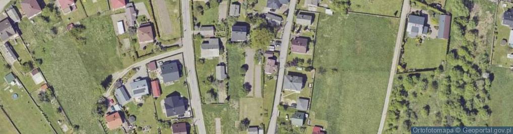 Zdjęcie satelitarne Zuchów ul.