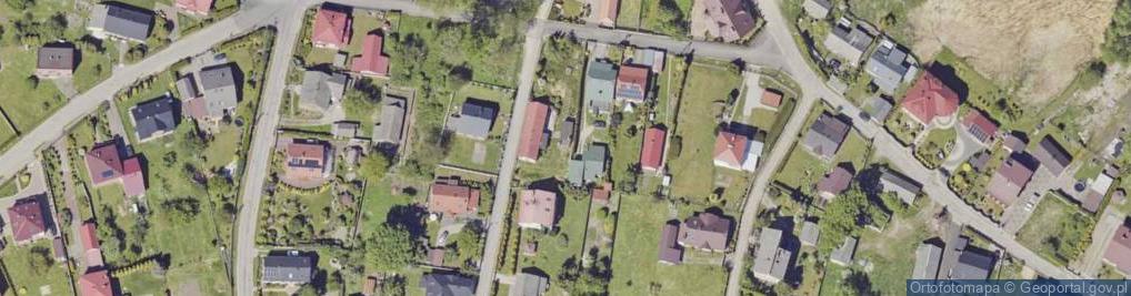 Zdjęcie satelitarne Zuchów ul.