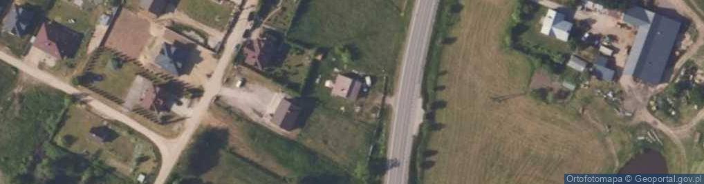 Zdjęcie satelitarne Żubryn ul.
