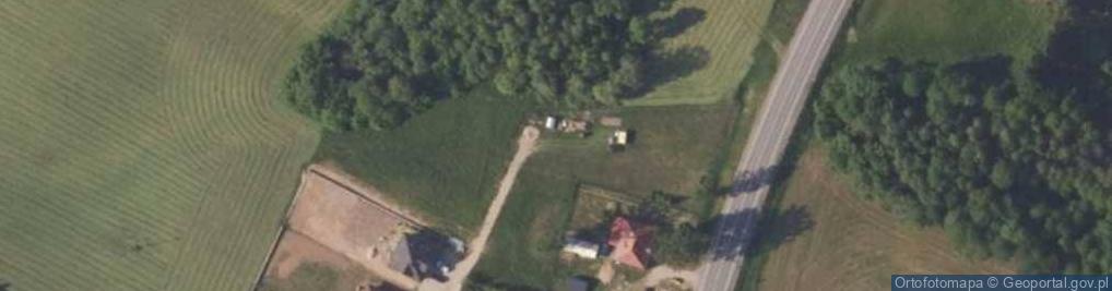 Zdjęcie satelitarne Żubryn ul.