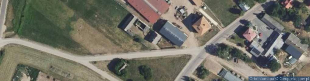 Zdjęcie satelitarne Zucielec ul.