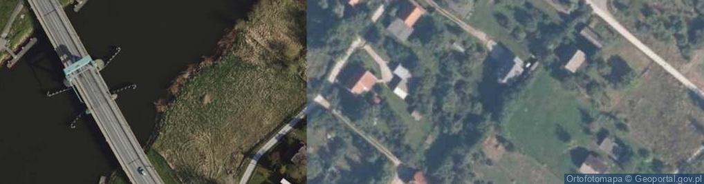 Zdjęcie satelitarne Żuławki ul.
