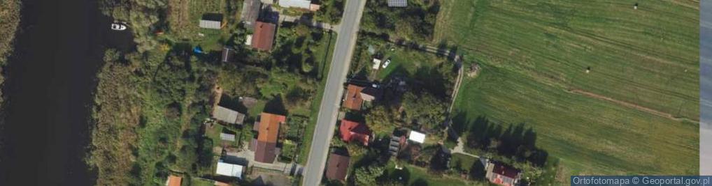 Zdjęcie satelitarne Żuławki ul.