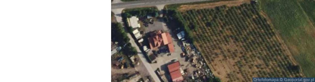 Zdjęcie satelitarne Żurawia ul.