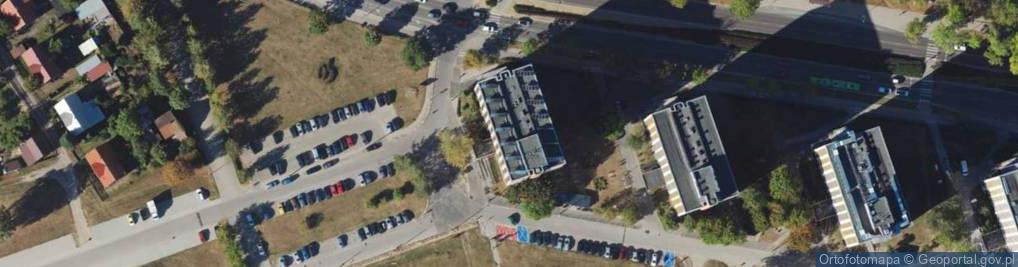 Zdjęcie satelitarne Zwierzyniecka ul.