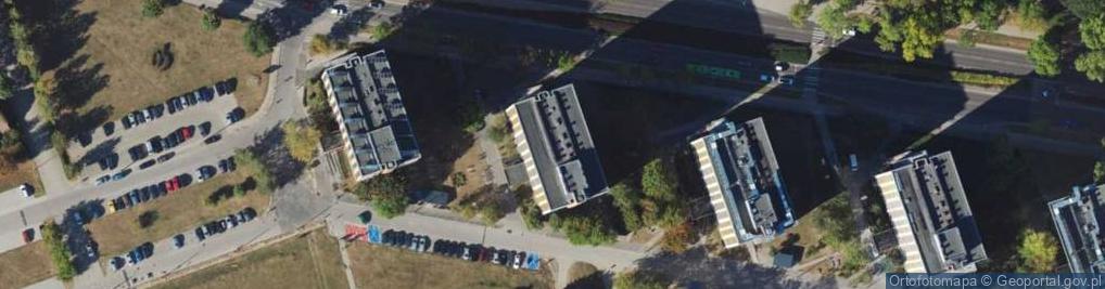 Zdjęcie satelitarne Zwierzyniecka ul.