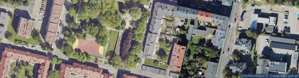 Zdjęcie satelitarne Zwycięstwa ul.