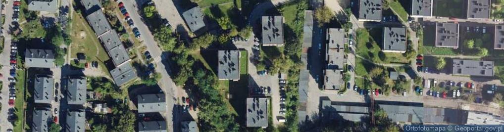 Zdjęcie satelitarne Zwycięstwa ul.