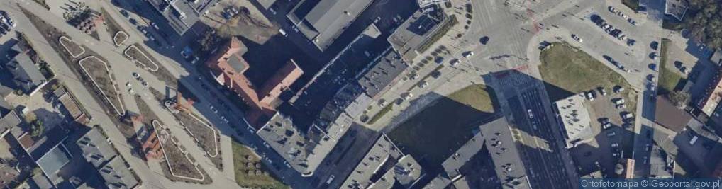 Zdjęcie satelitarne Zwycięstwa ul.