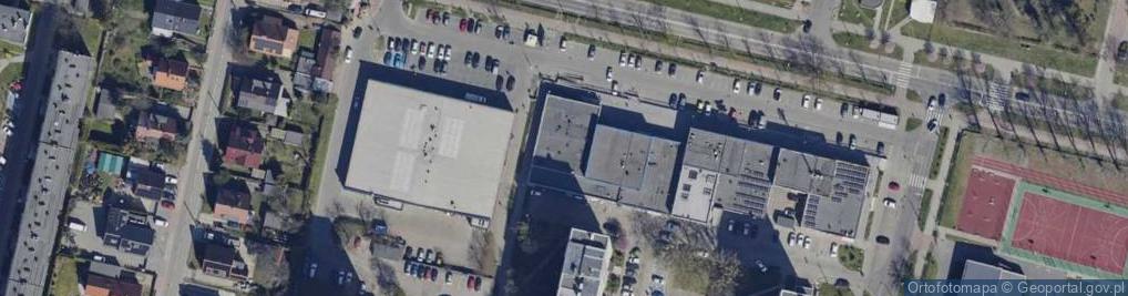 Zdjęcie satelitarne Żwirki i Wigury ul.
