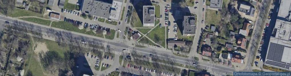 Zdjęcie satelitarne Żwirki i Wigury ul.