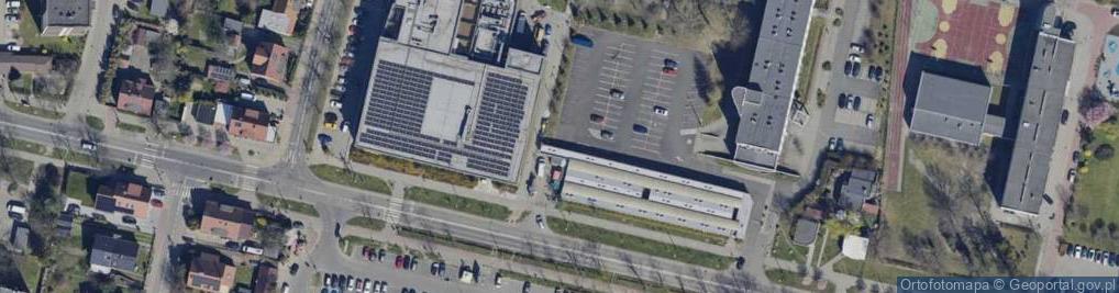 Zdjęcie satelitarne Żwirki i Wigury ul.