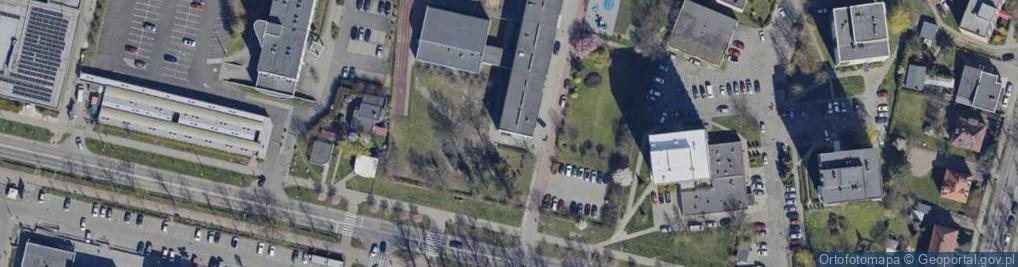 Zdjęcie satelitarne Żwirki i Wigury ul.