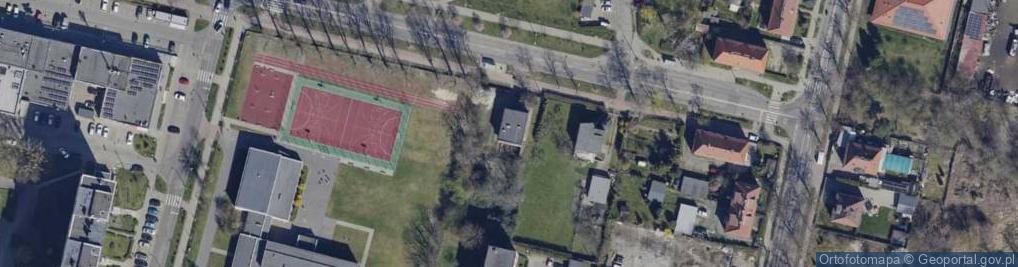 Zdjęcie satelitarne Żwirki i Wigury ul.