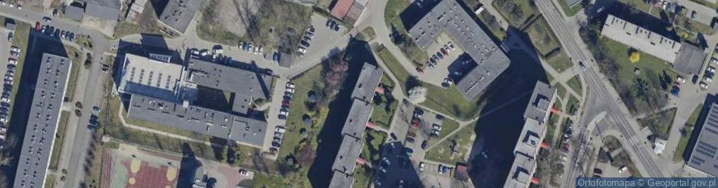 Zdjęcie satelitarne Żwirki i Wigury ul.