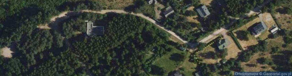 Zdjęcie satelitarne Żwirka i Muchomorka ul.