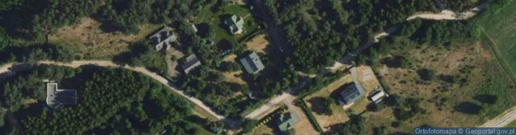 Zdjęcie satelitarne Żwirka i Muchomorka ul.