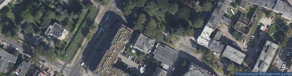 Zdjęcie satelitarne Zwycięzców ul.