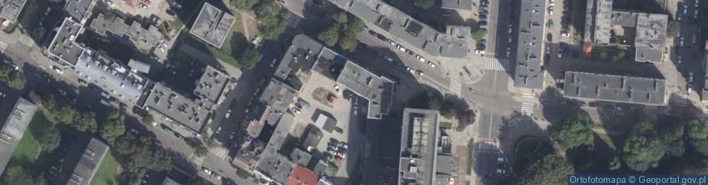 Zdjęcie satelitarne Zwycięzców ul.