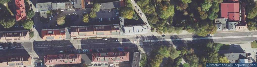 Zdjęcie satelitarne Zwycięstwa ul.