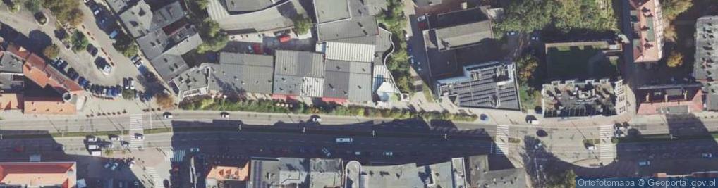 Zdjęcie satelitarne Zwycięstwa ul.