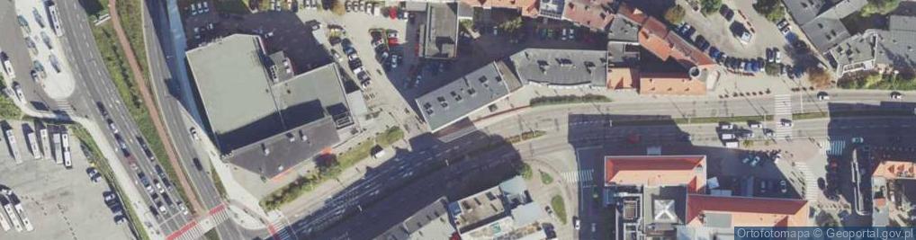 Zdjęcie satelitarne Zwycięstwa ul.