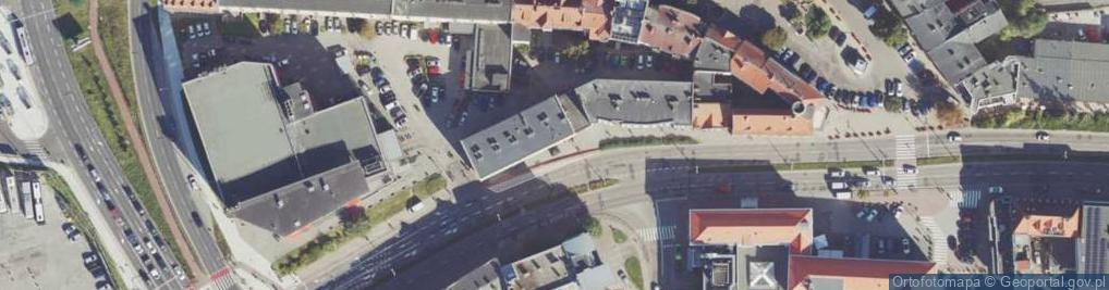 Zdjęcie satelitarne Zwycięstwa ul.
