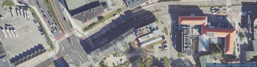 Zdjęcie satelitarne Zwycięstwa ul.