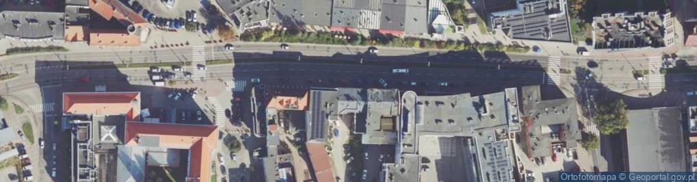 Zdjęcie satelitarne Zwycięstwa ul.