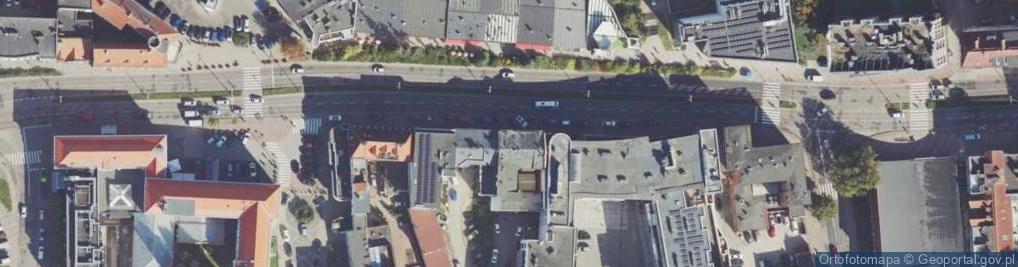 Zdjęcie satelitarne Zwycięstwa ul.