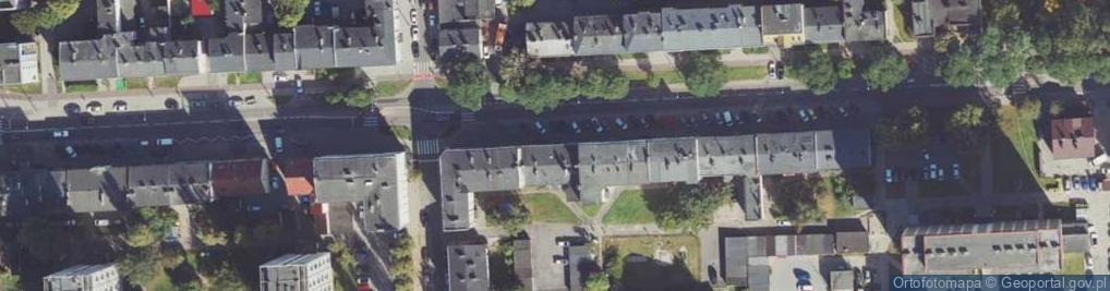 Zdjęcie satelitarne Zwycięstwa ul.
