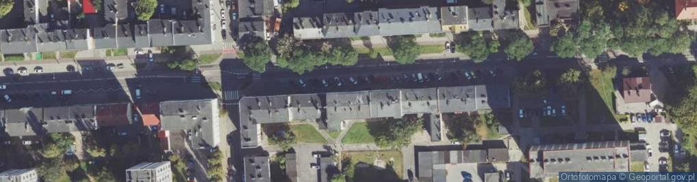 Zdjęcie satelitarne Zwycięstwa ul.